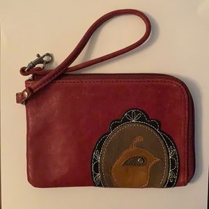Leather Wristlet